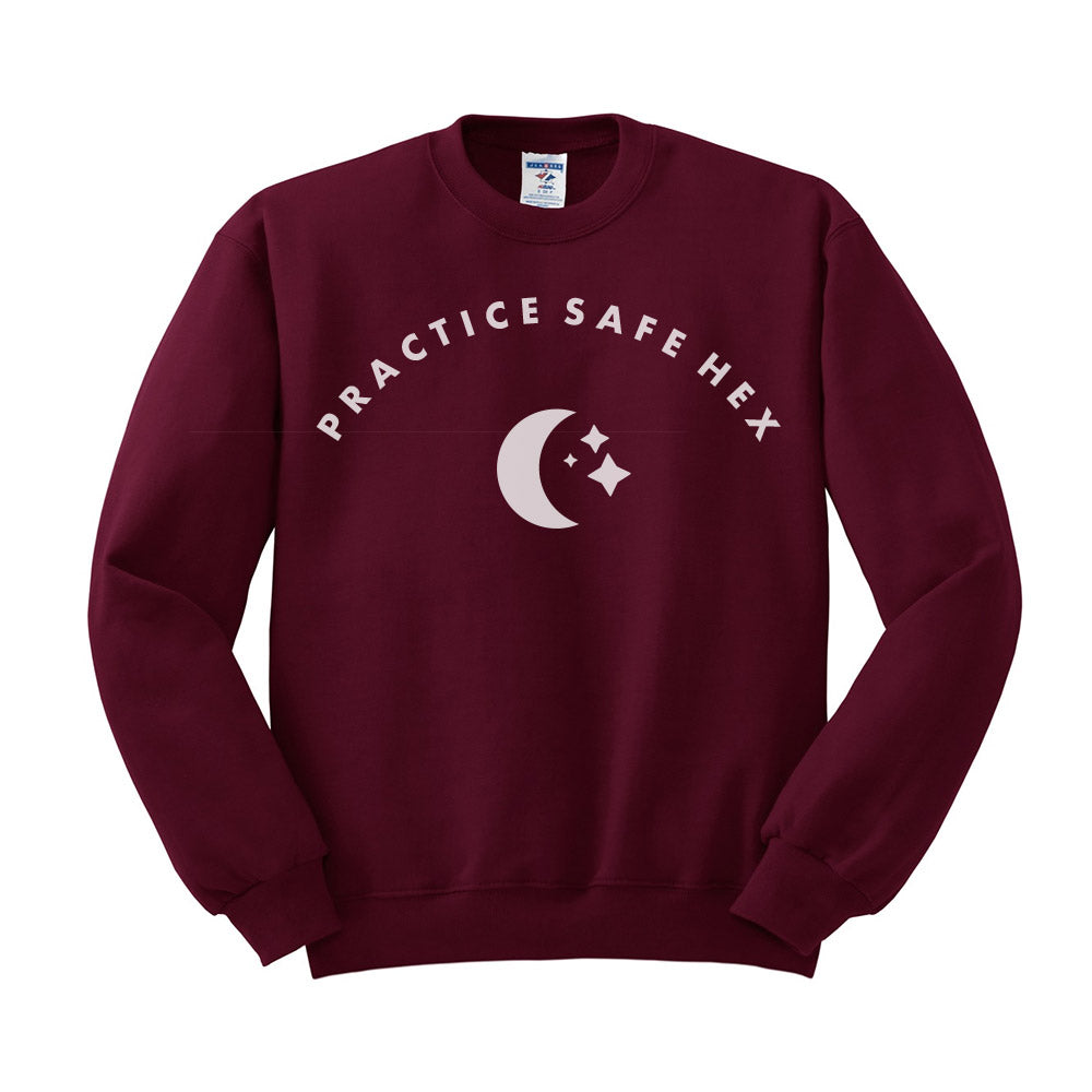Practice Safe Hex Sweatshirt - Femfetti