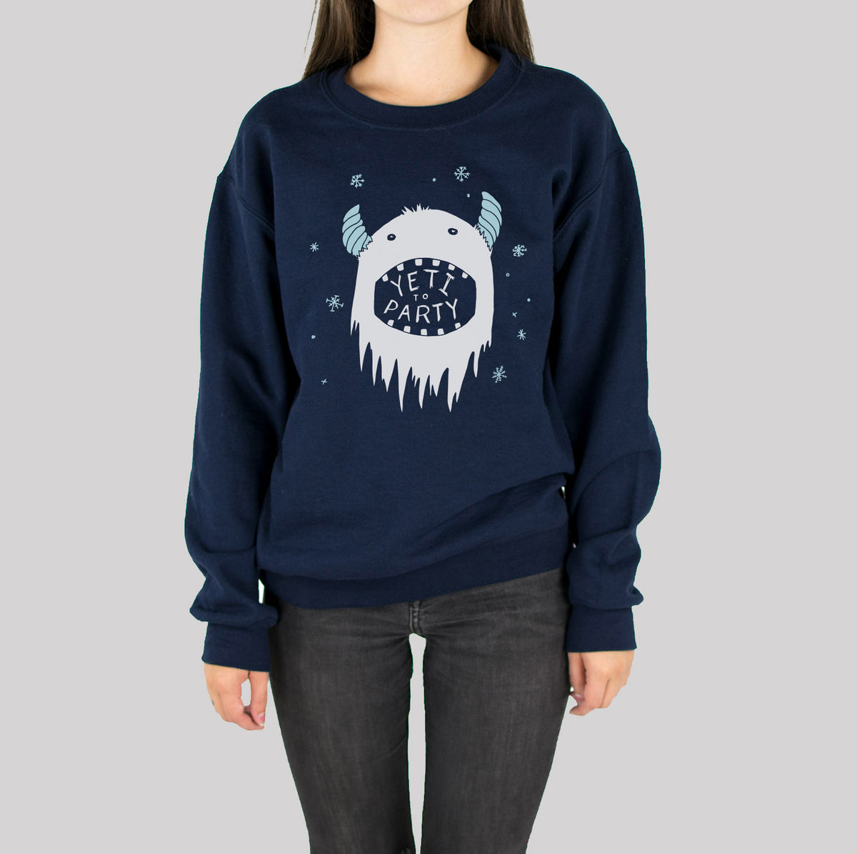 Yeti To Party Sweatshirt - Femfetti