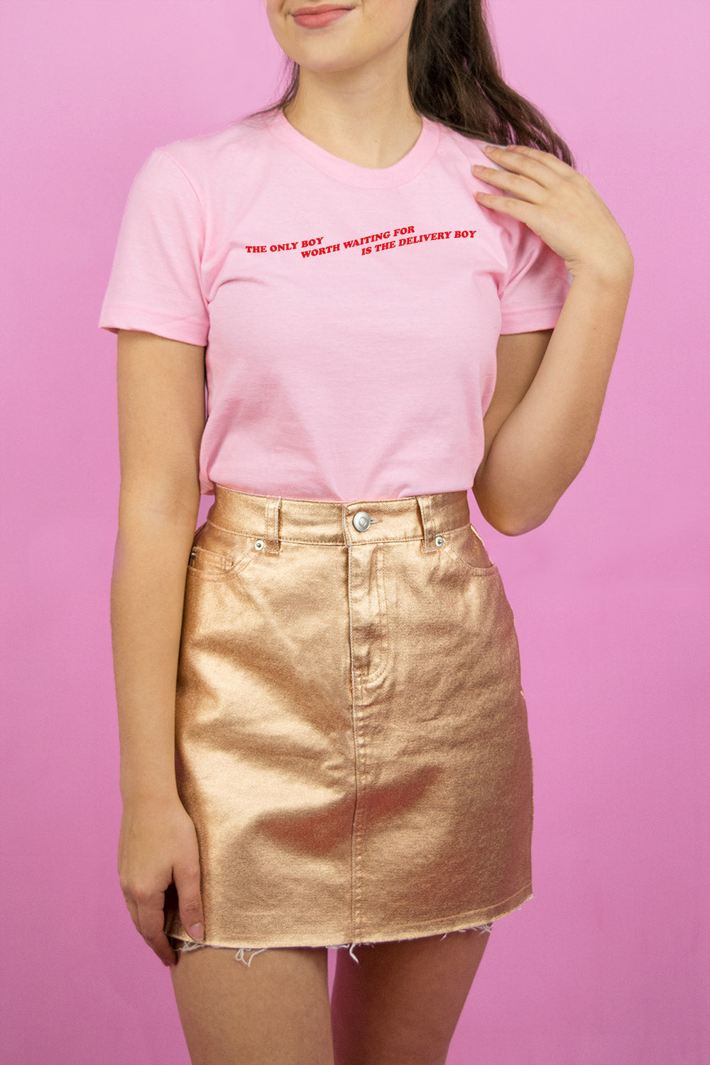 Only Boy Worth Waiting For Shirt - Femfetti