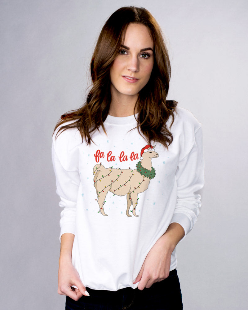 Falalalallama Sweatshirt - Femfetti