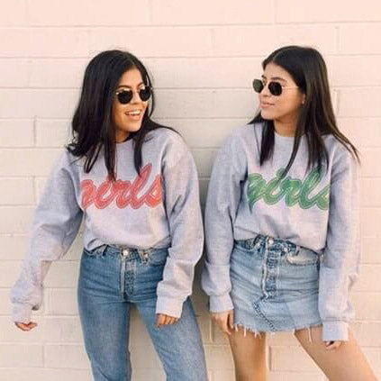 Friends Girls Duo Sweatshirt Set - Femfetti