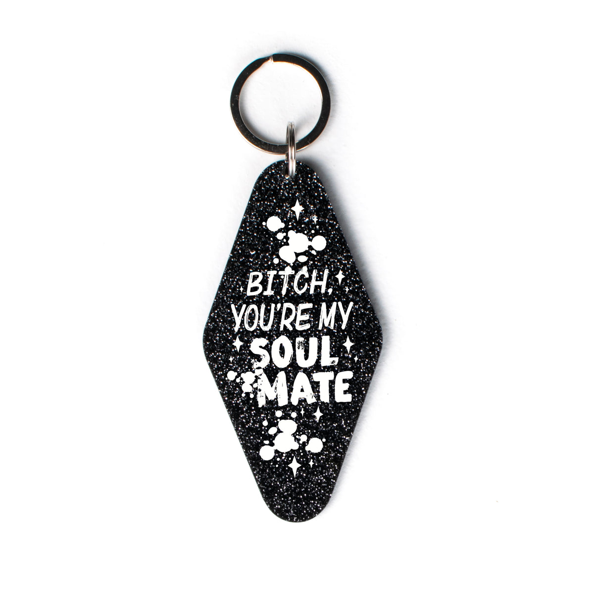 You&#39;re My Soulmate Glitter Keychain