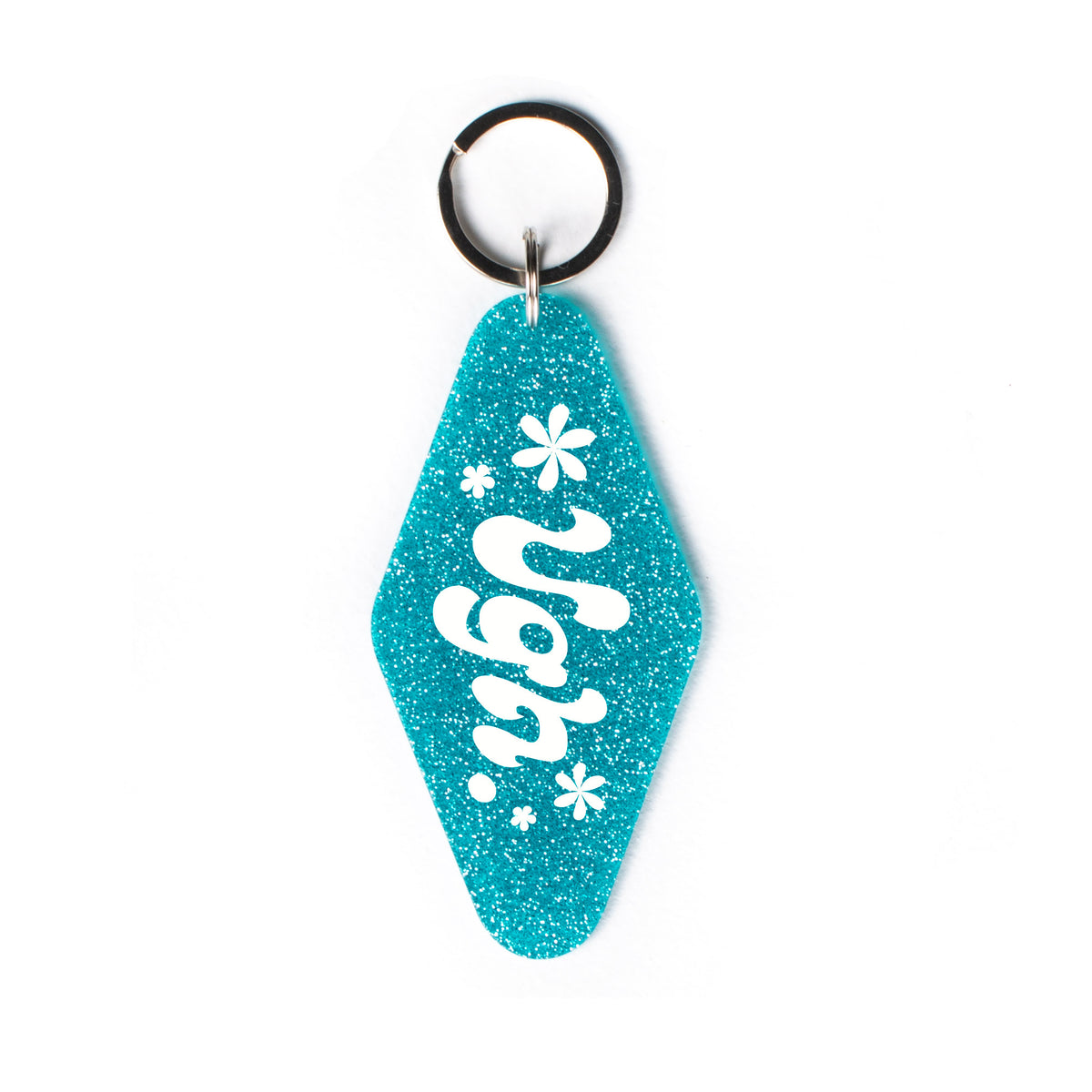 Ugh Glitter Keychain