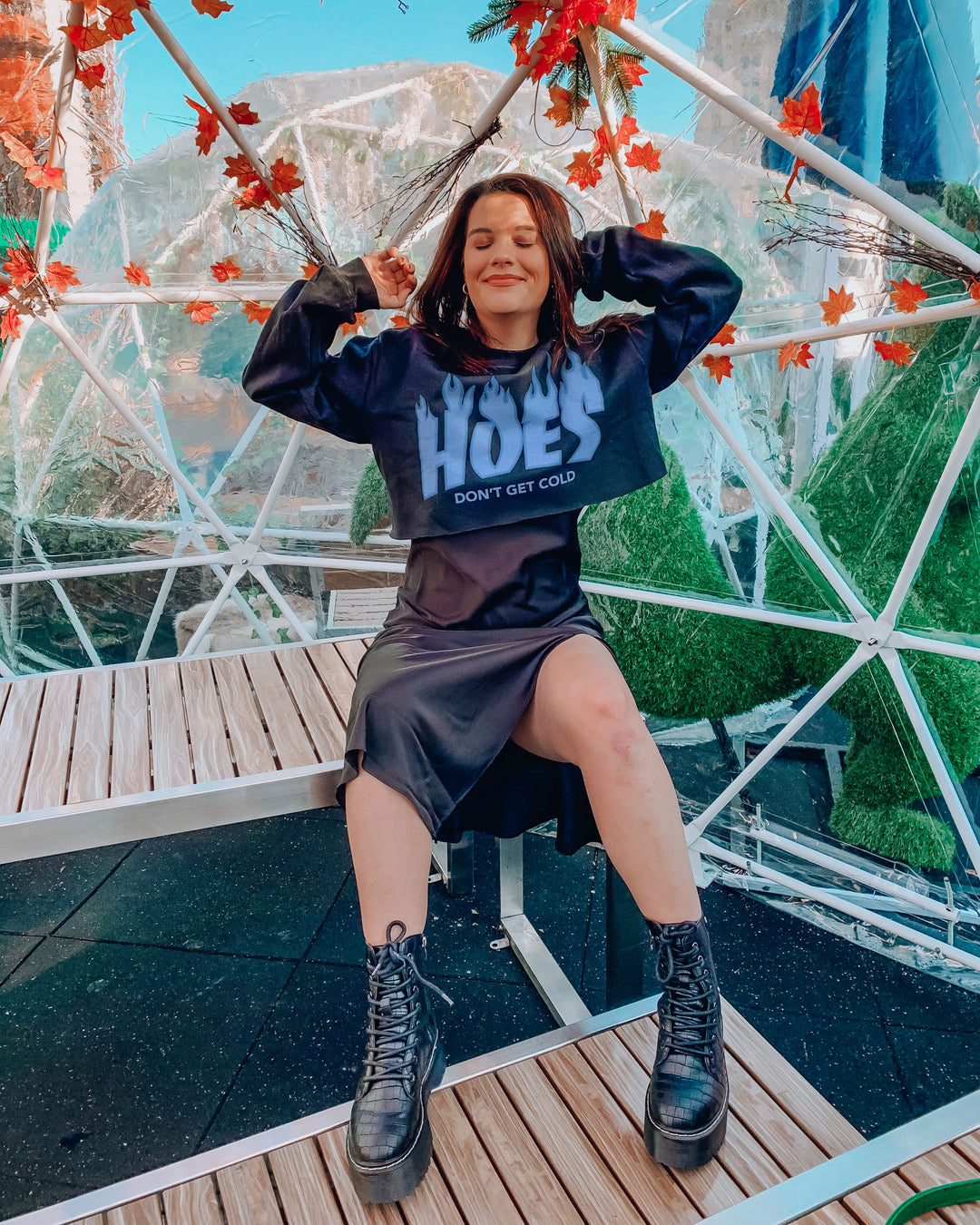 Hoes Don&#39;t Get Cold Sweatshirt