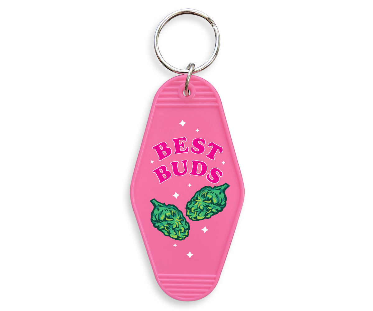 Best Buds Motel Keychain