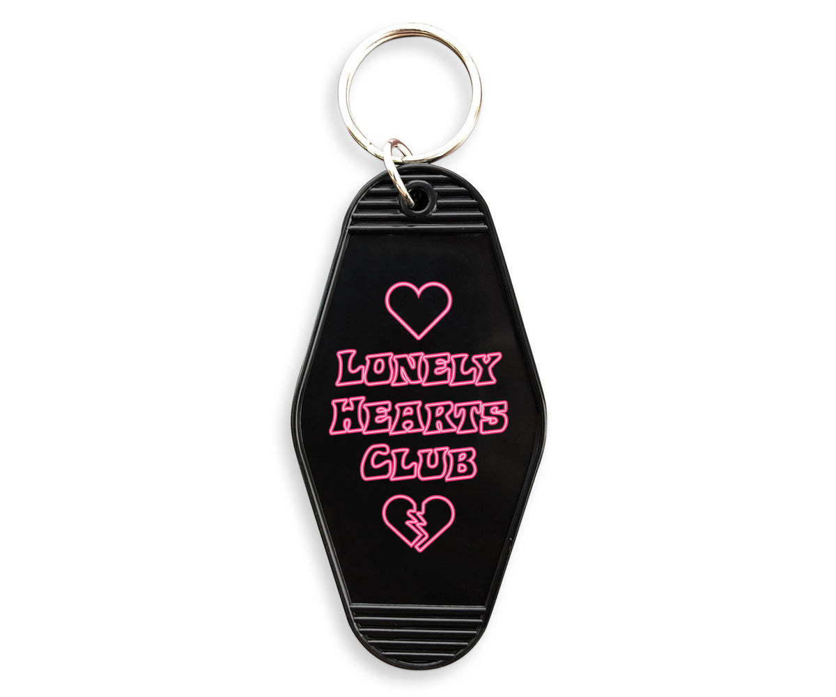 Lonely Hearts Club Motel Keychain