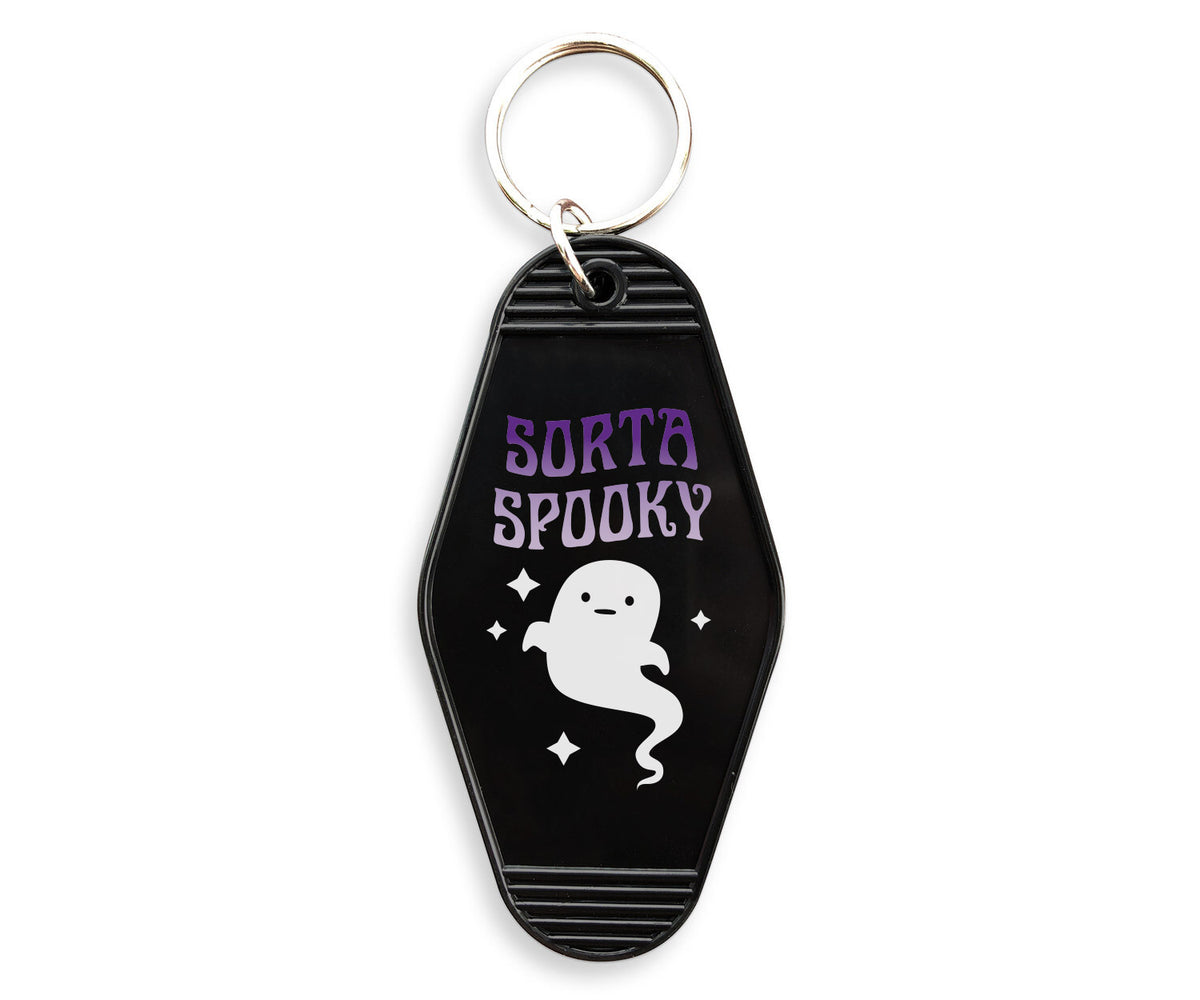 Sorta Spooky Motel Keychain