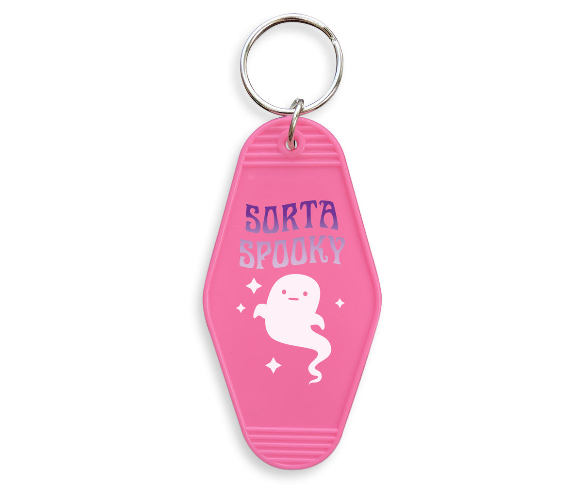 Sorta Spooky Motel Keychain