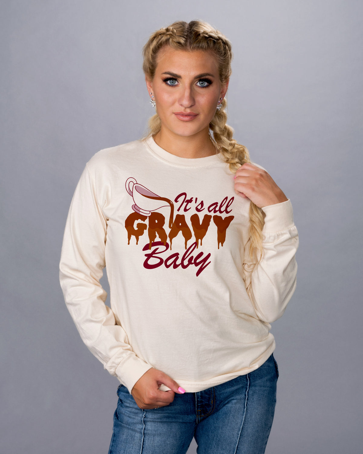 It&#39;s All Gravy Baby Long Sleeve Tee