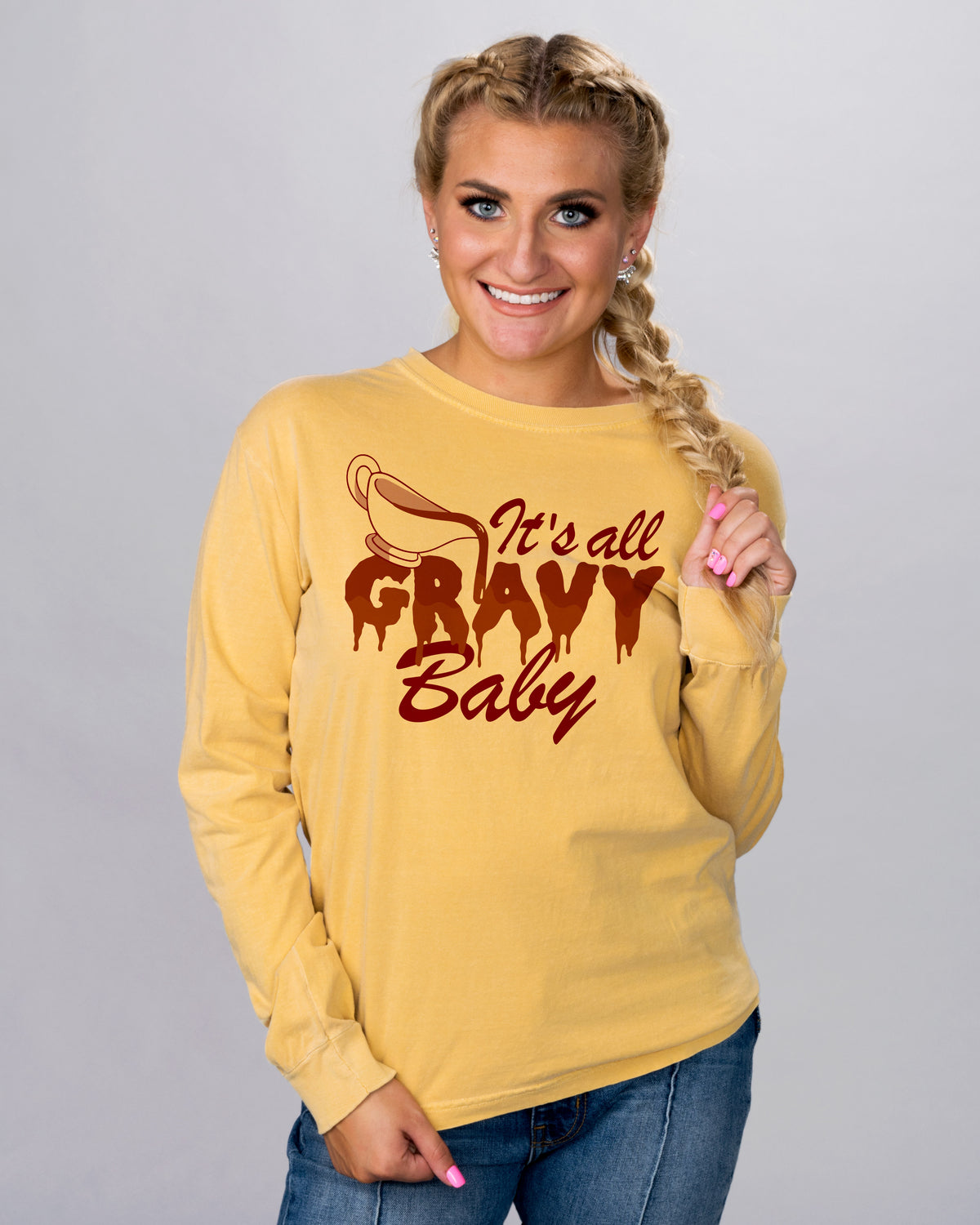 It&#39;s All Gravy Baby Long Sleeve Tee