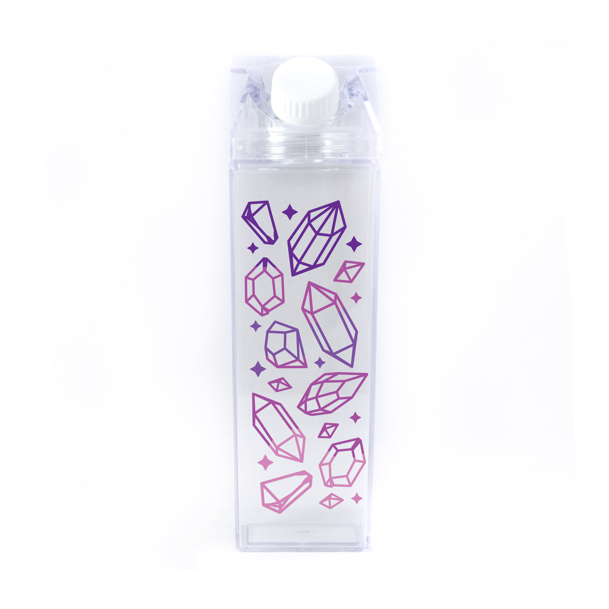 Crystal Pattern Milk Carton