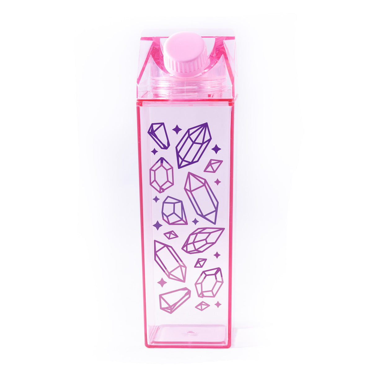 Crystal Pattern Milk Carton