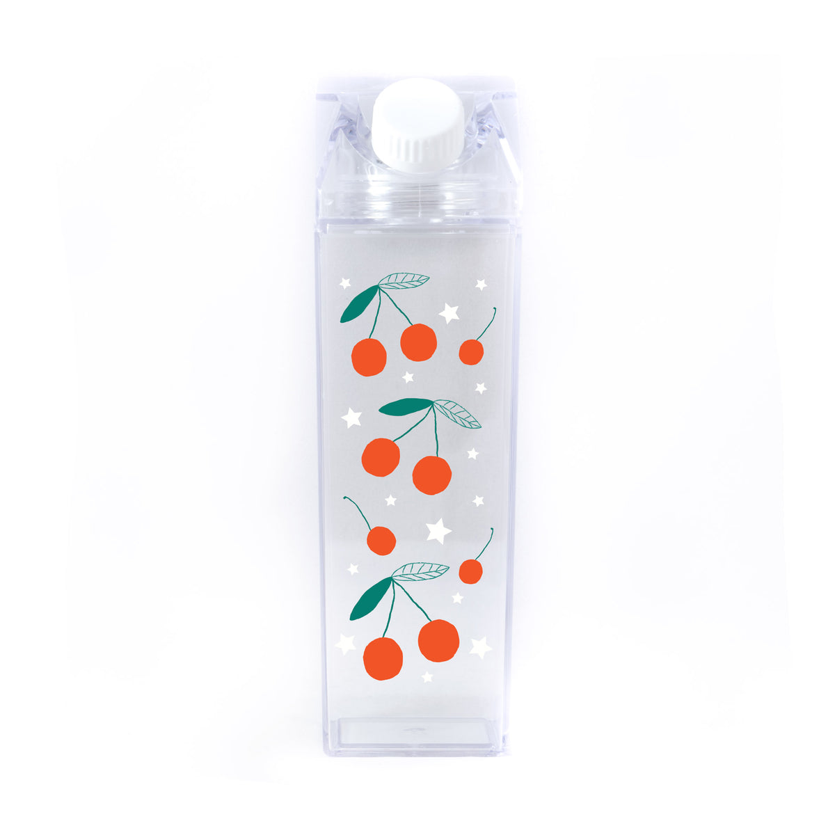 Cherry Pattern Milk Carton