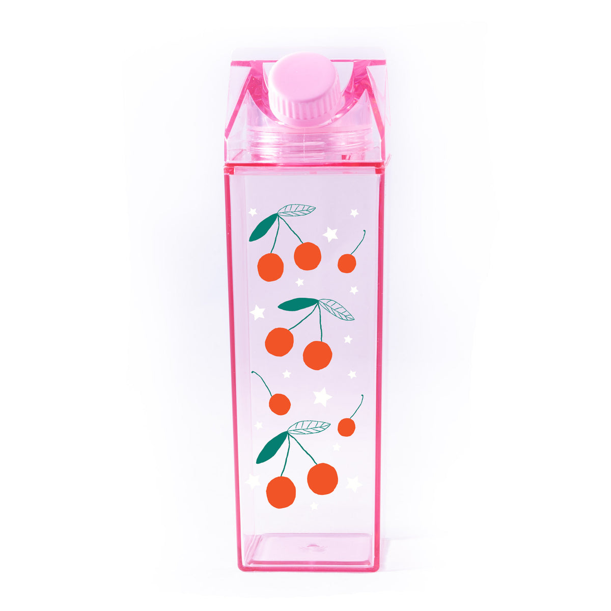 Cherry Pattern Milk Carton