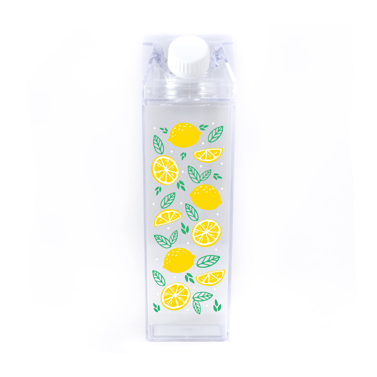 Lemon Pattern Milk Carton