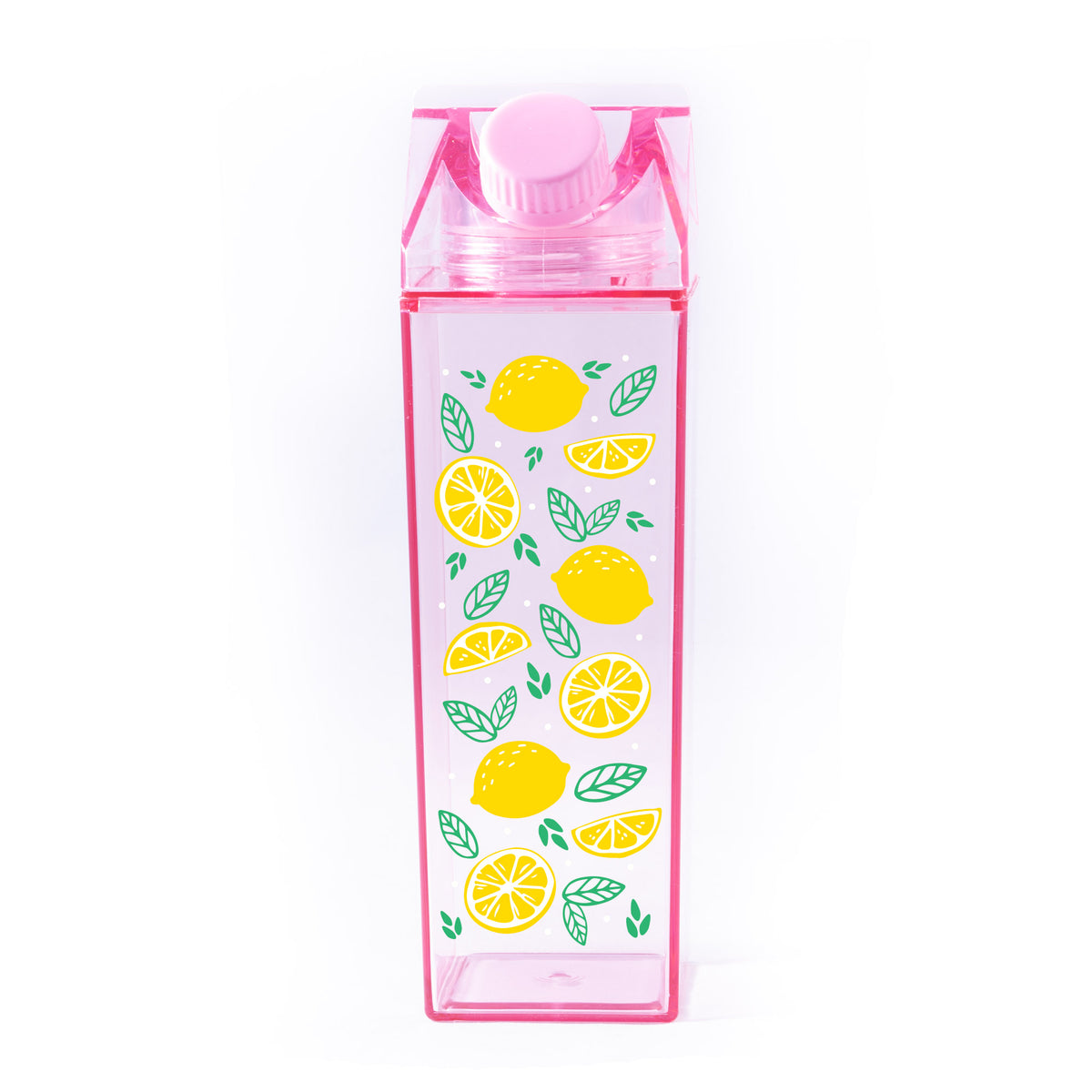 Lemon Pattern Milk Carton