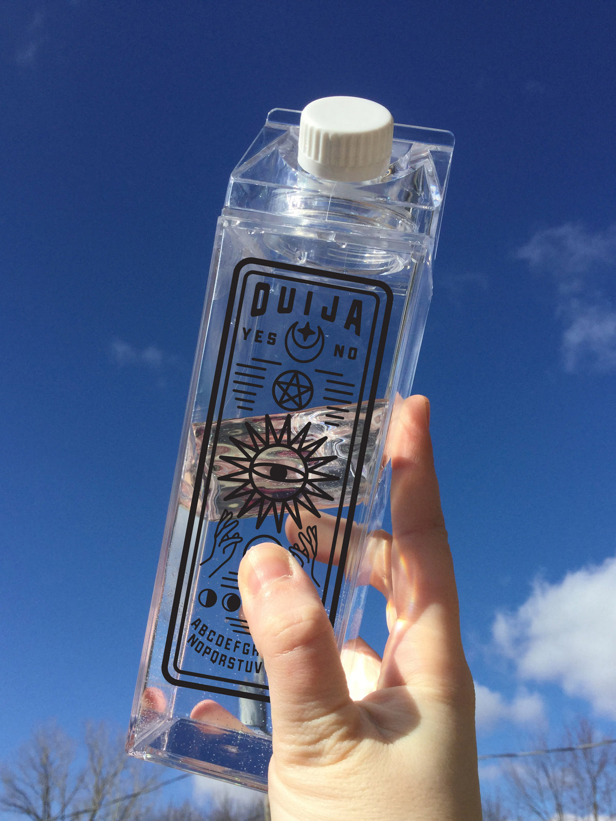 Witchy Tarot Card Milk Carton