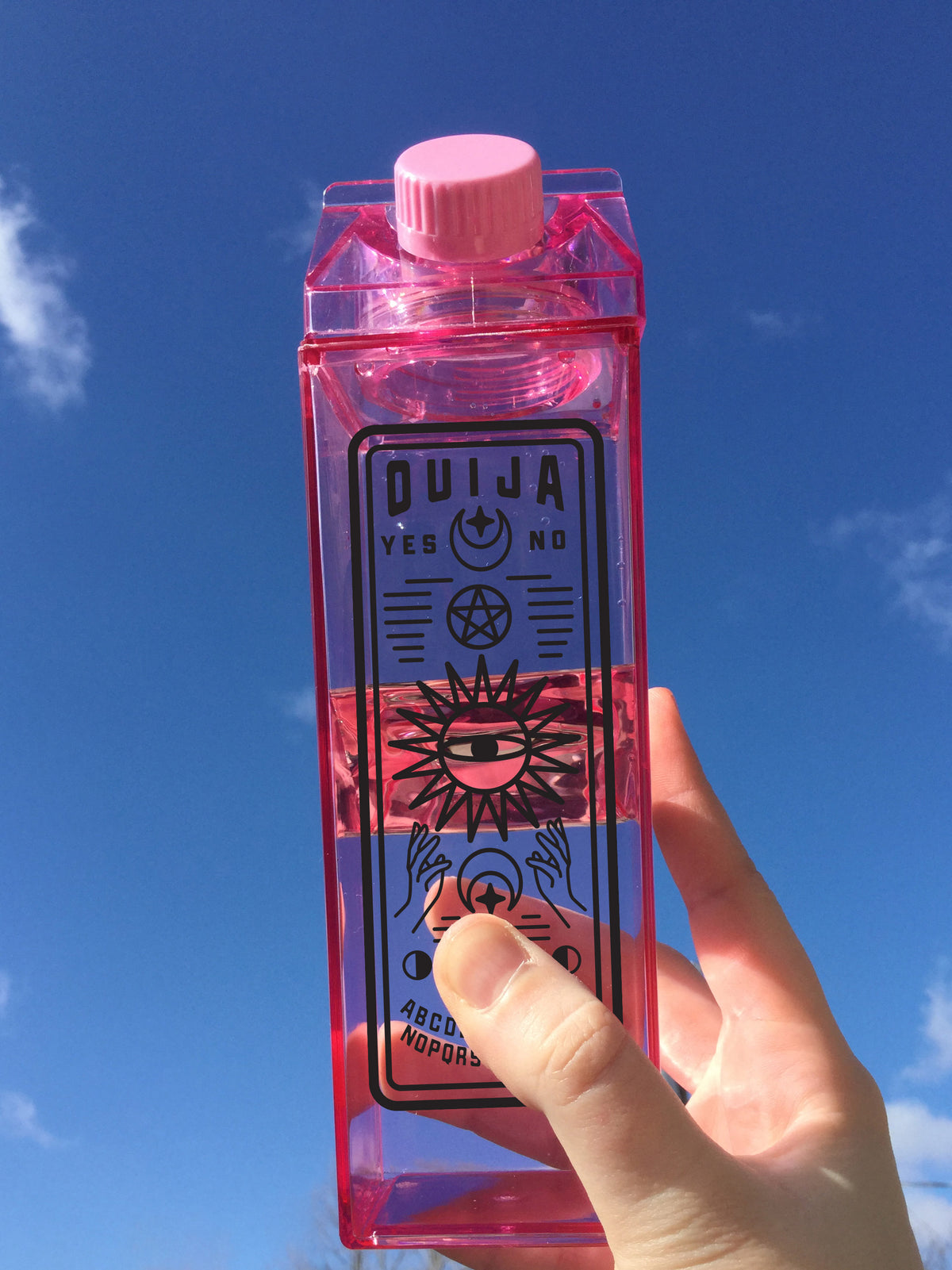 Witchy Tarot Card Milk Carton