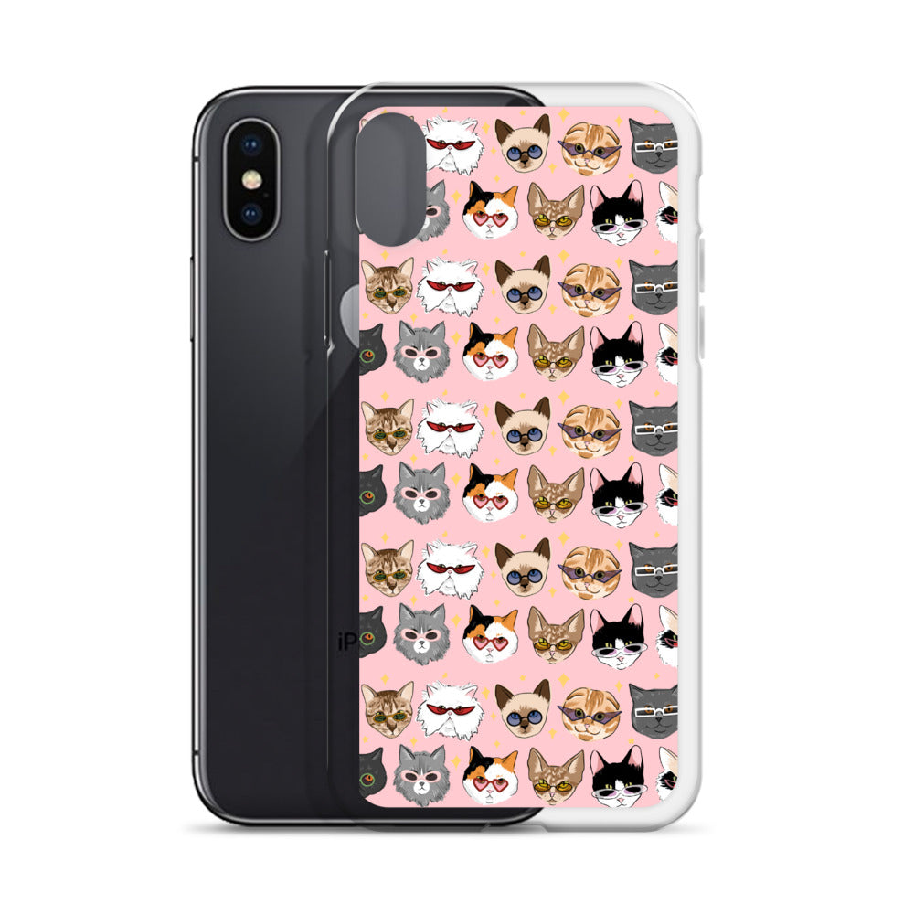 Cool Cat iPhone Case - Femfetti