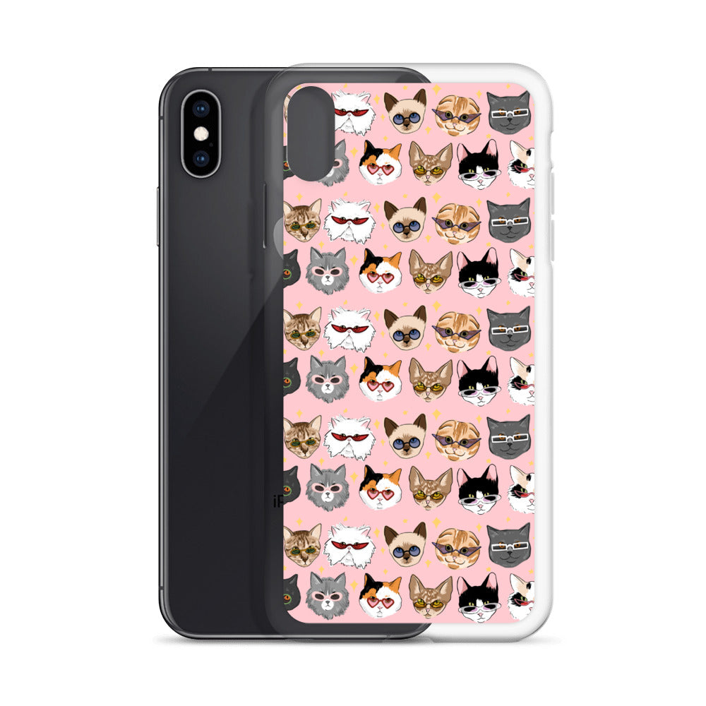 Cool Cat iPhone Case - Femfetti