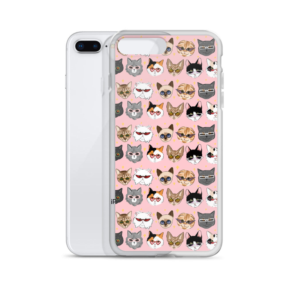 Cool Cat iPhone Case - Femfetti