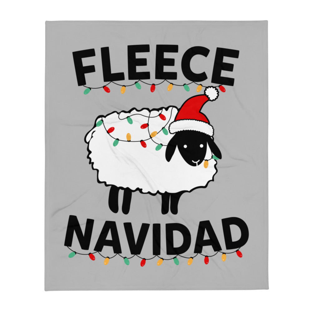 Fleece Navidad Throw Blanket