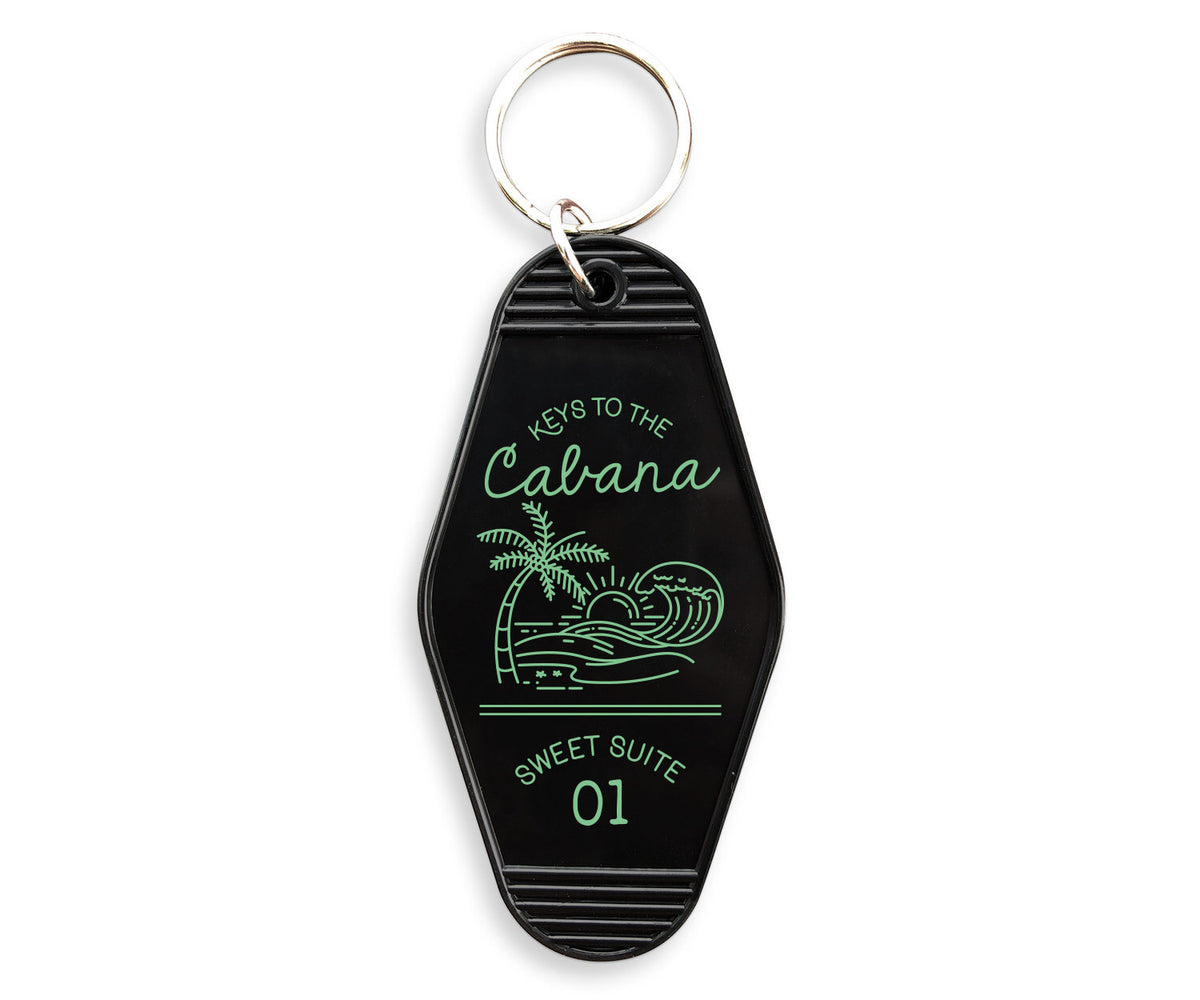 Keys To The Cabana Motel Keychain