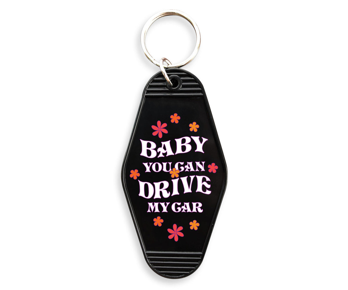Drive My Car Motel Keychain
