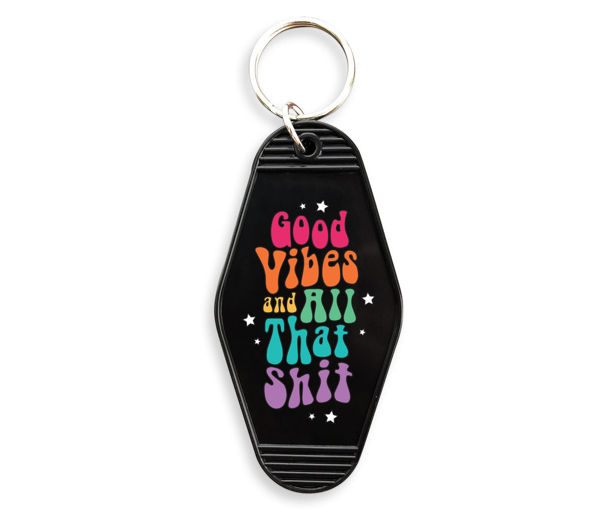 Good Vibes Motel Keychain