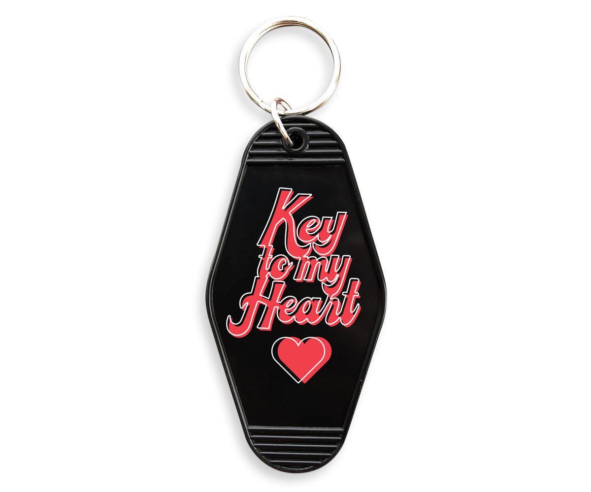 Key To My Heart Motel Keychain