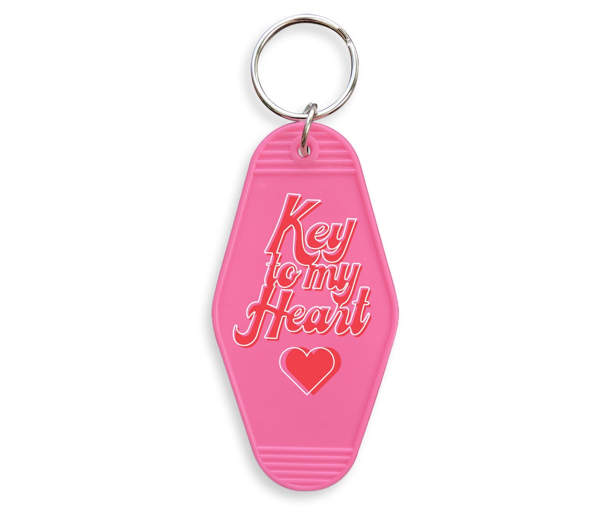 Key To My Heart Motel Keychain