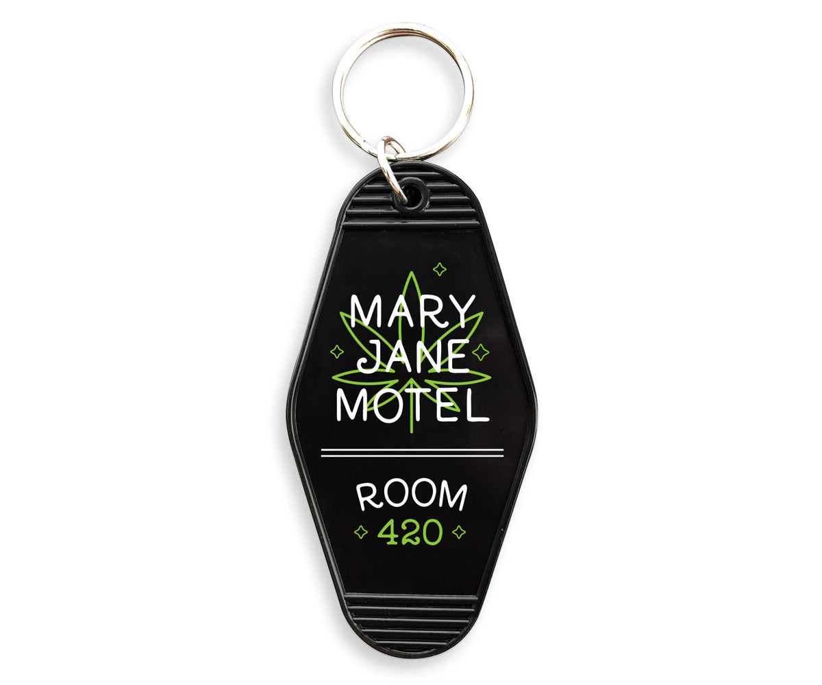 Mary Jane Motel 420 Motel Keychain