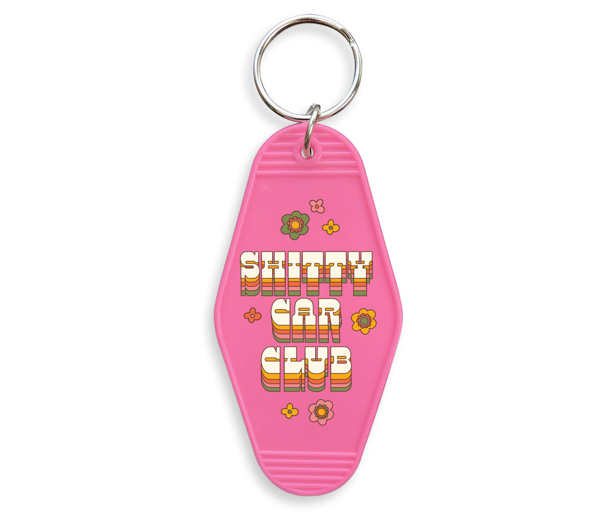 Shitty Car Club Motel Keychain