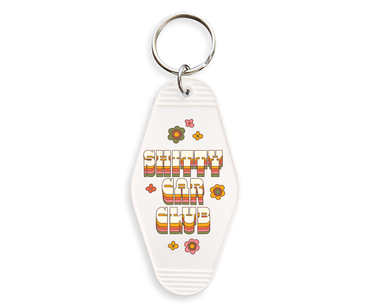 Shitty Car Club Motel Keychain
