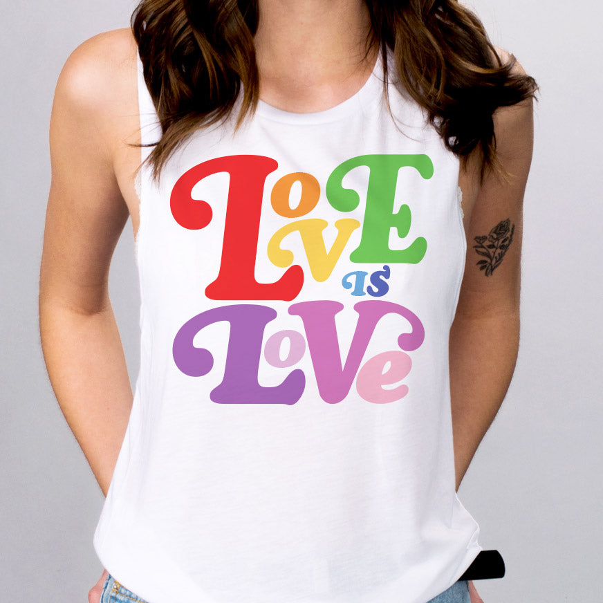 Love Is Love Muscle Tank