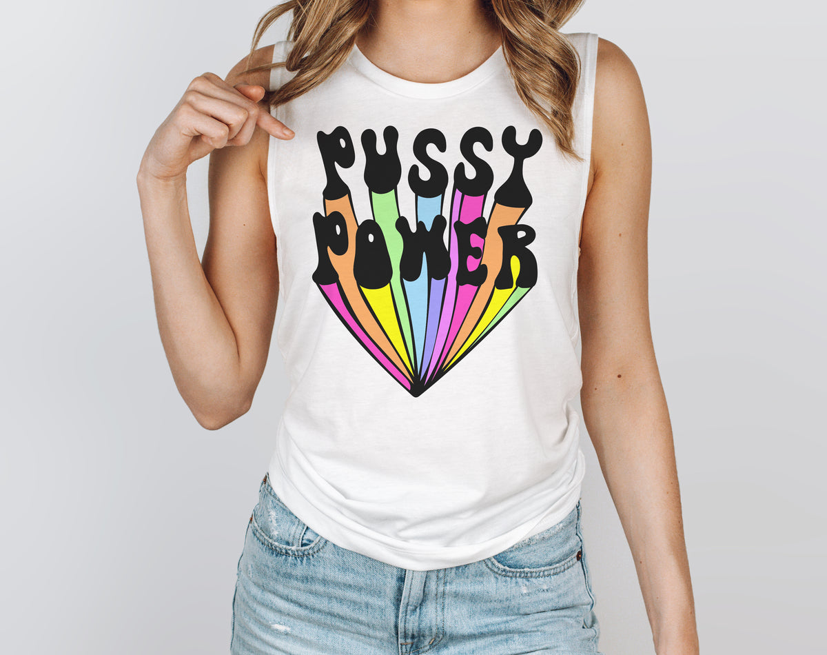Pussy Power Muscle Tank