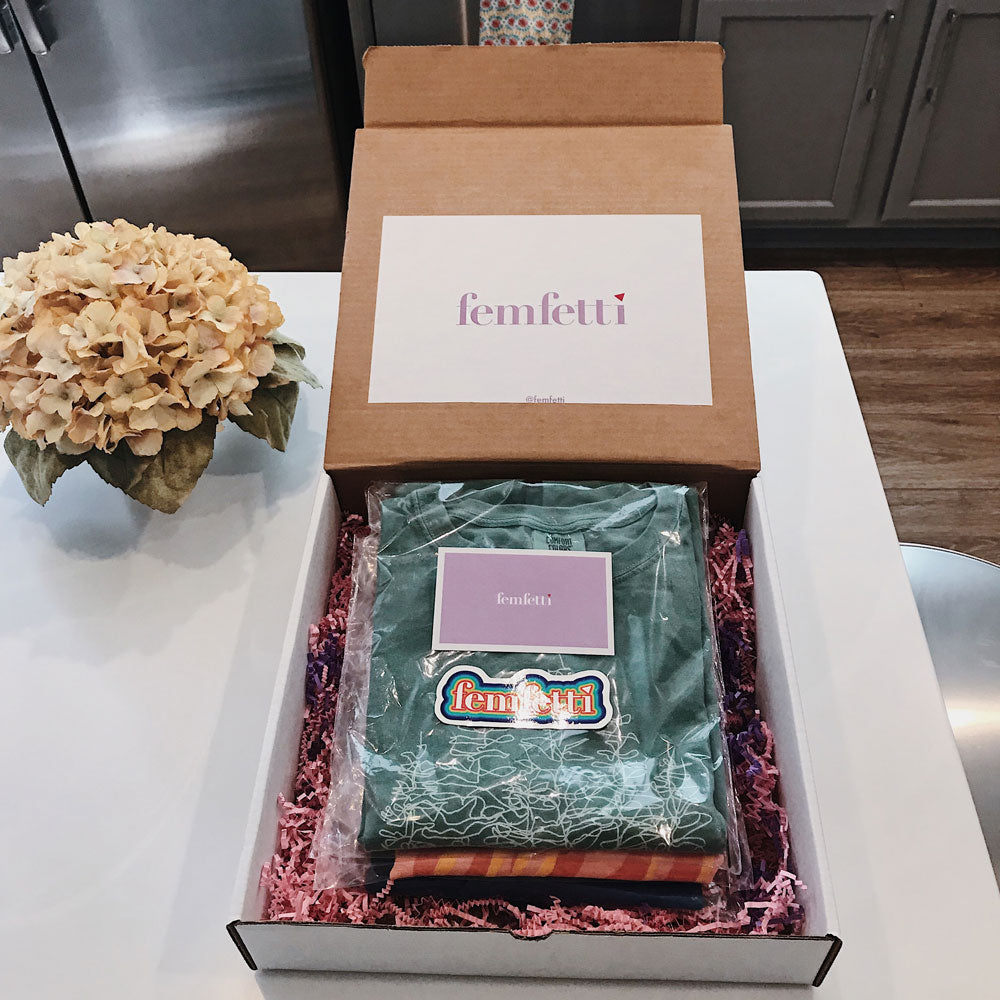 Mystery Box of Tees - Femfetti