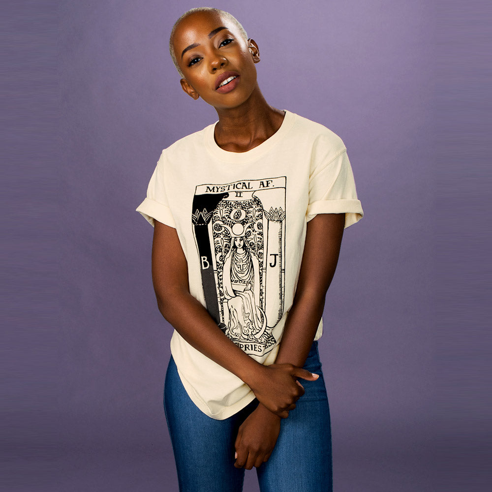 Mystical AF Tarot Card Shirt - Femfetti