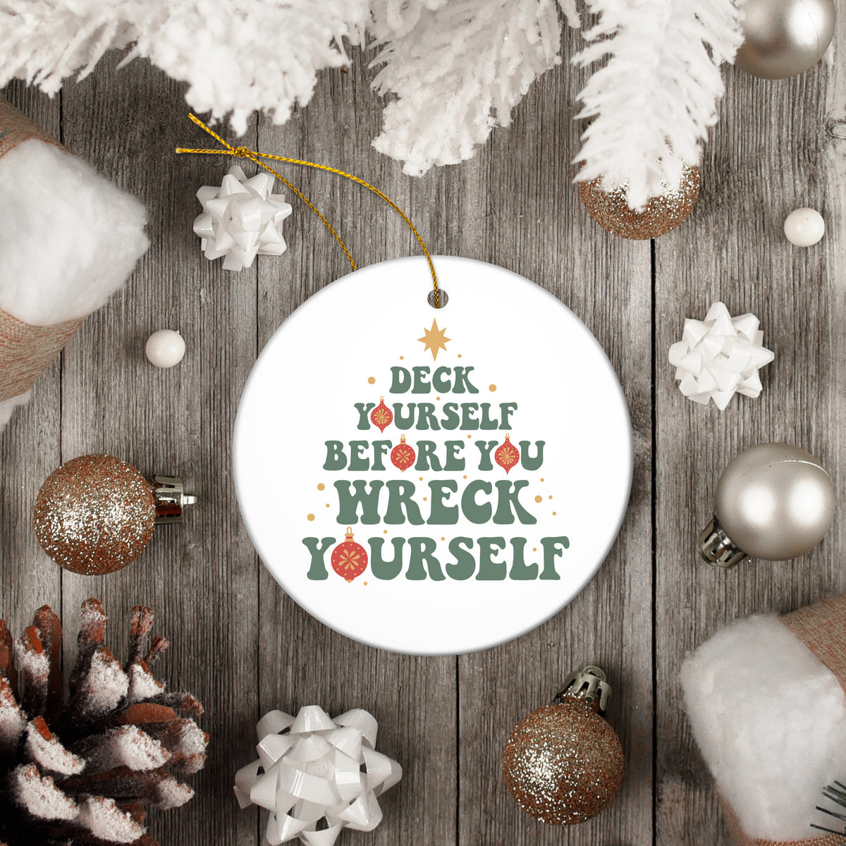 Deck Yourself Ornament