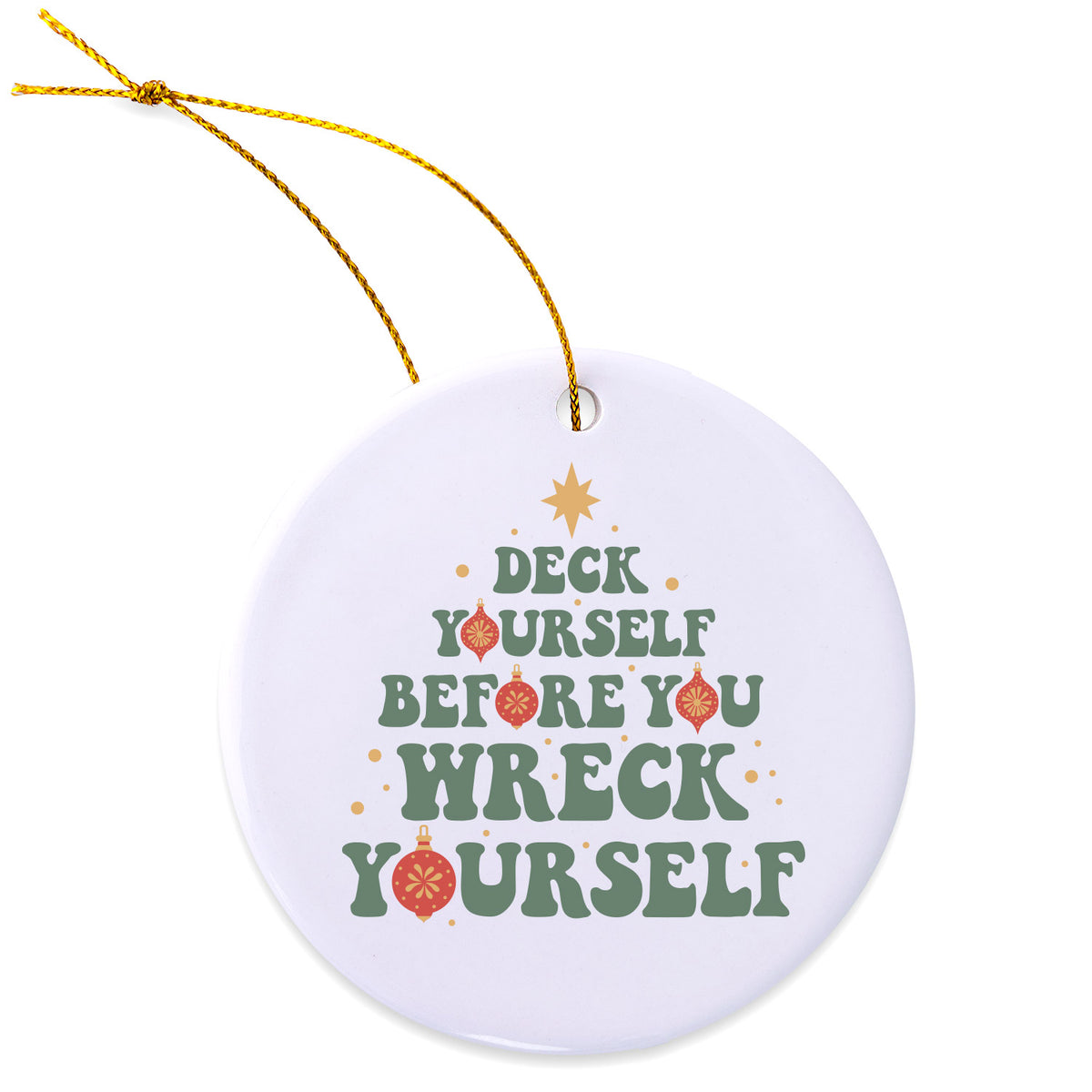 Deck Yourself Ornament