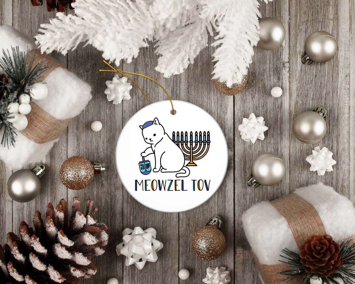 Meowzel Tov Ornament