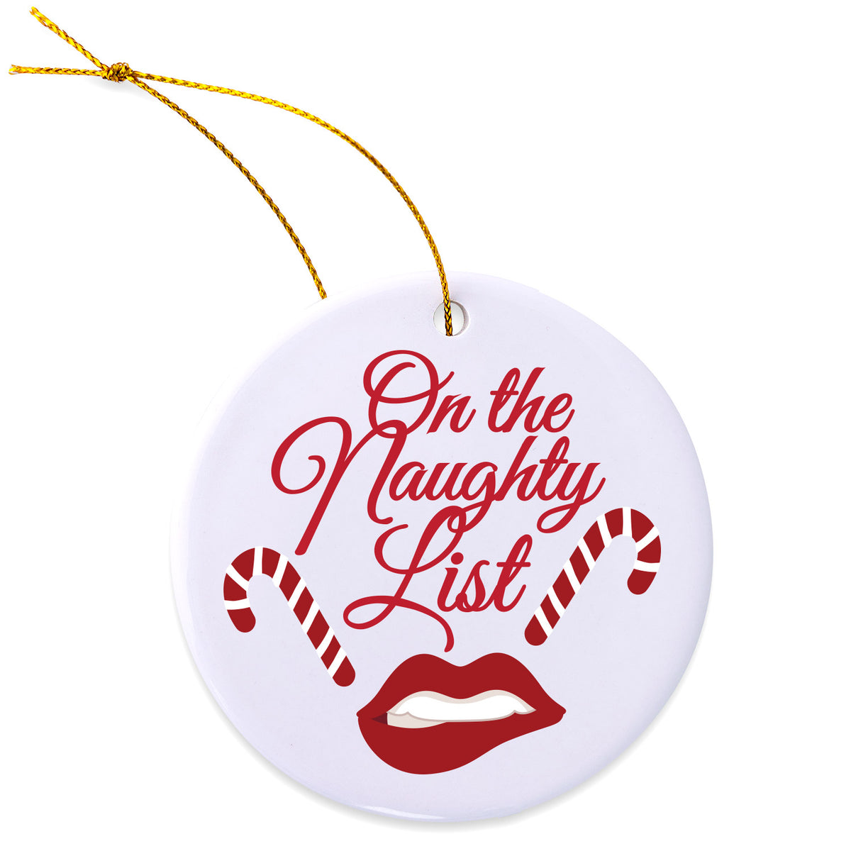 On The Naughty List Ornament
