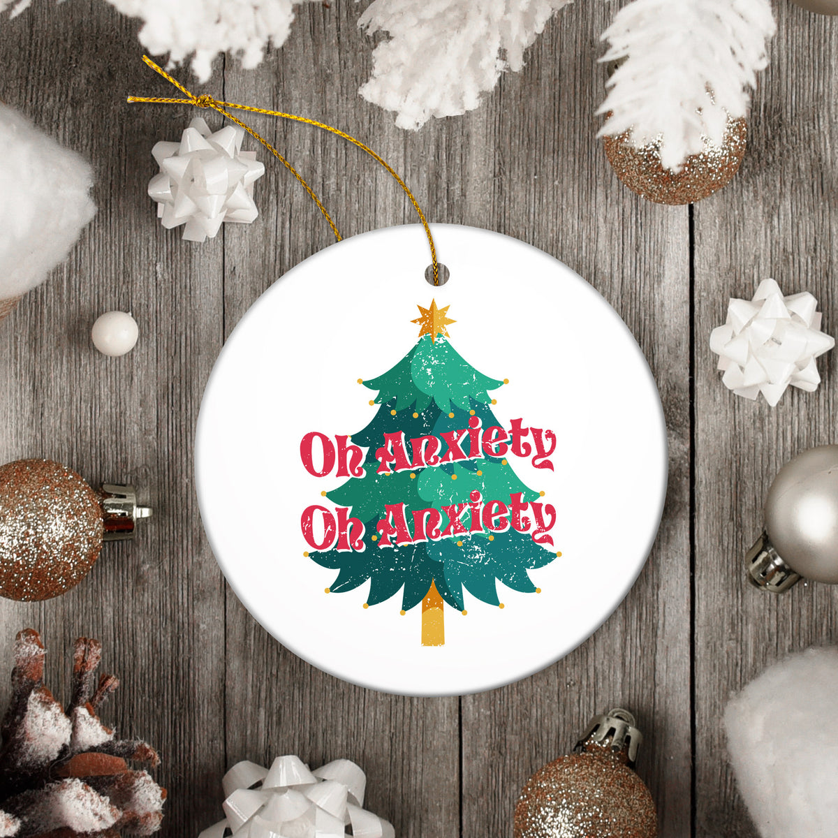 Oh Anxiety Oh Anxiety Ornament