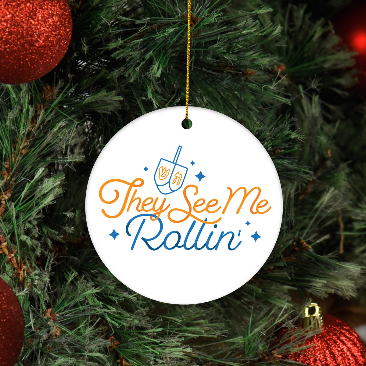 They See Me Rollin&#39; Ornament