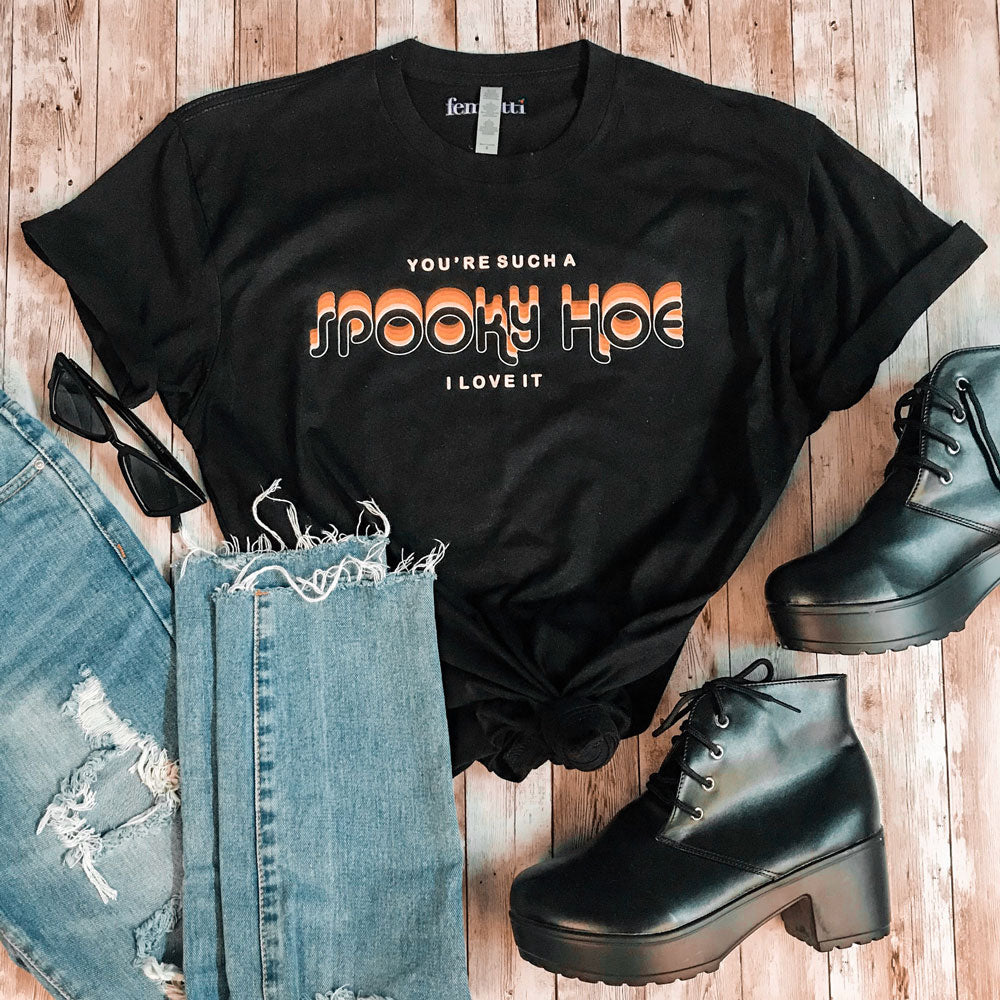 Spooky Hoe Shirt - Femfetti