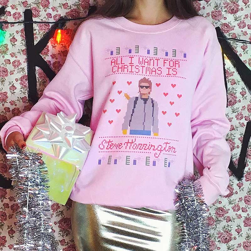 Mean Girls Feliz Navi Squad Christmas Sweatshirt - Femfetti