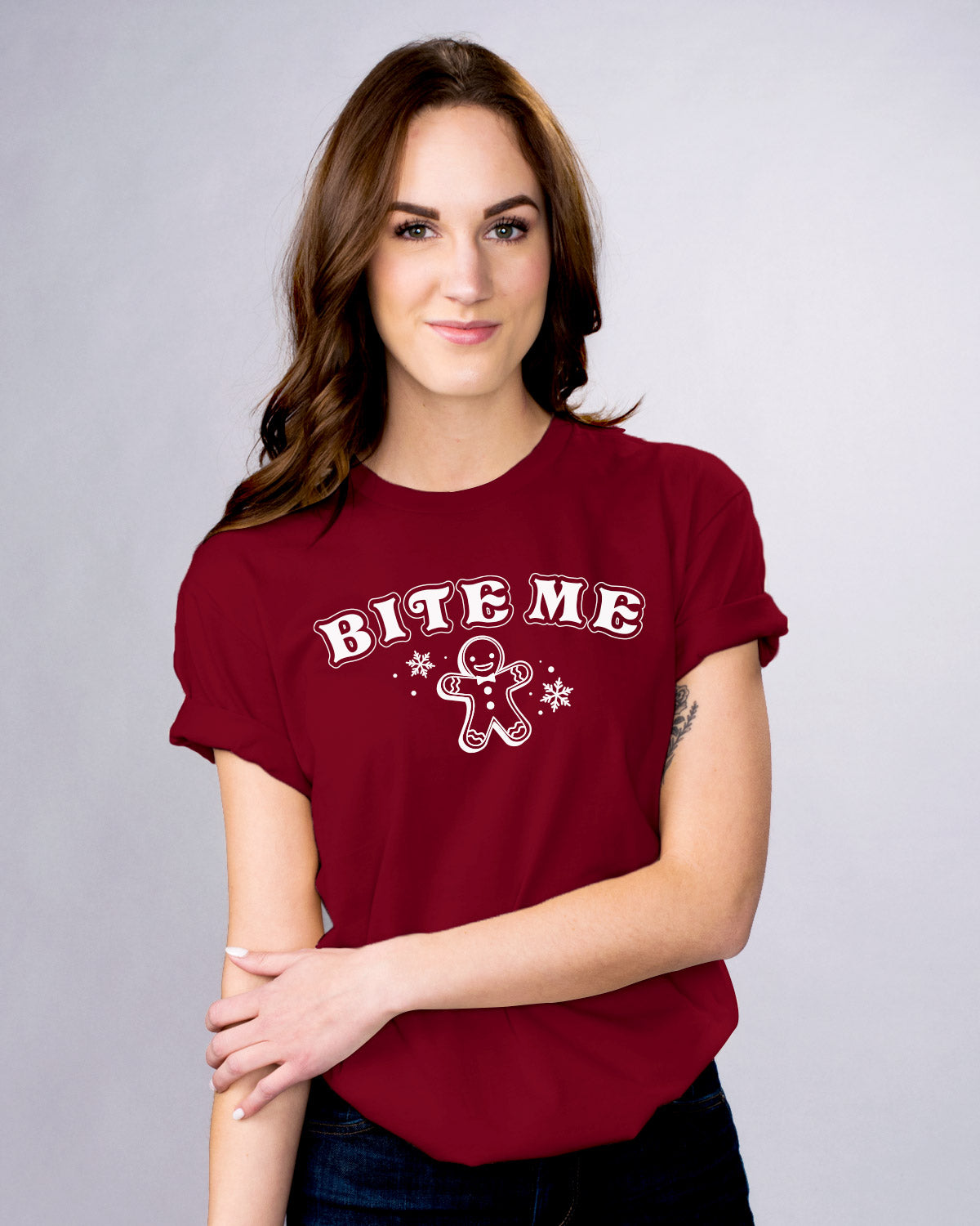 Bite Me Gingerbread Shirt