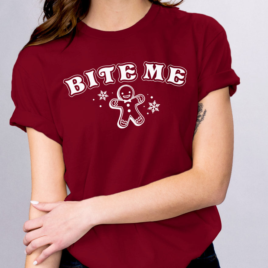 Bite Me Gingerbread Shirt