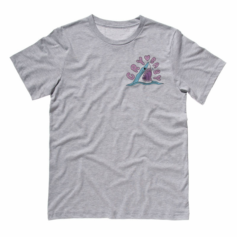 Crybaby Shark Tee - Femfetti
