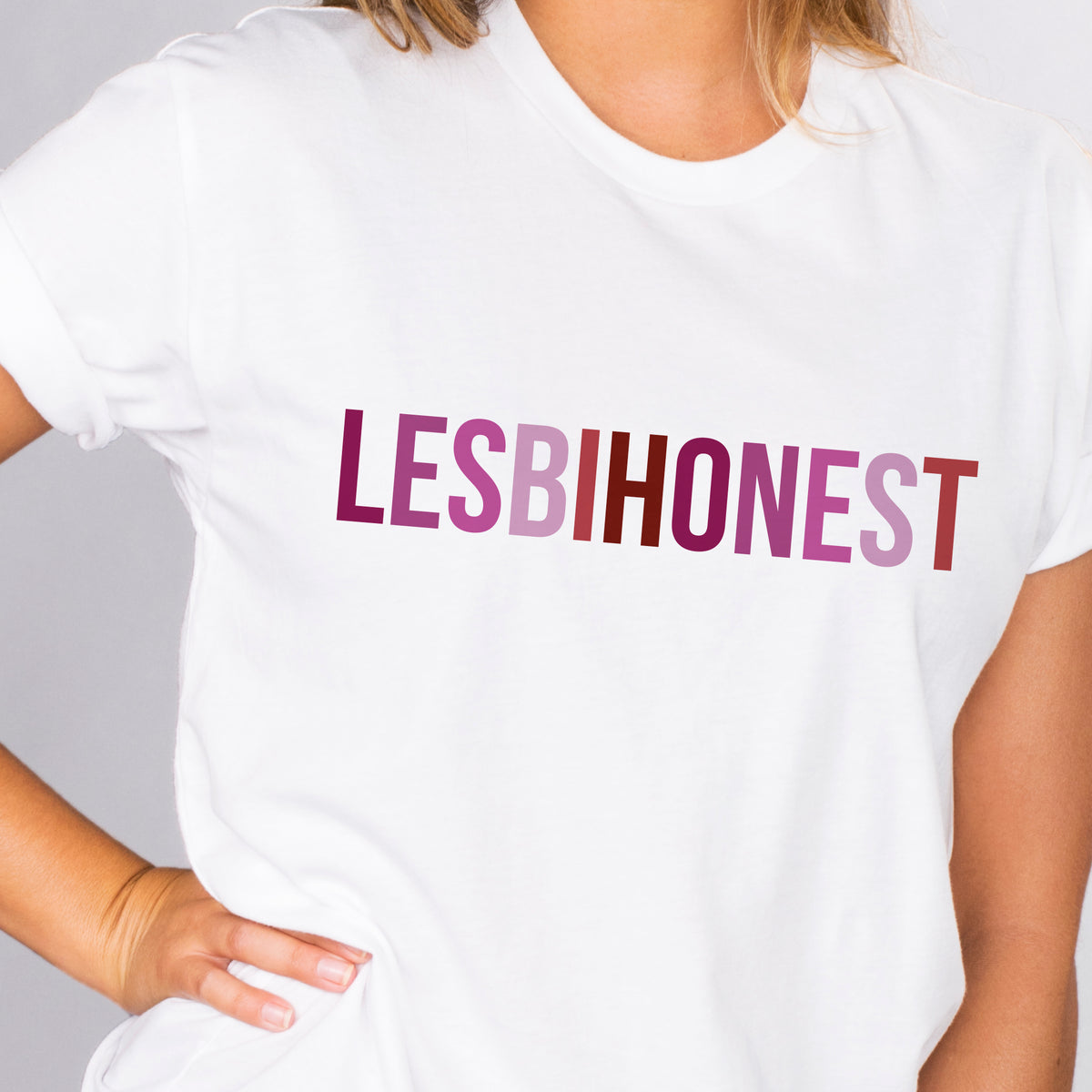 Lesbihonest Pride Shirt - Femfetti